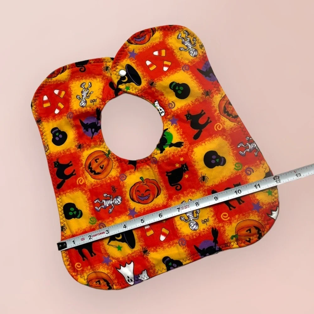 Handmade Halloween Baby Bib 🎃